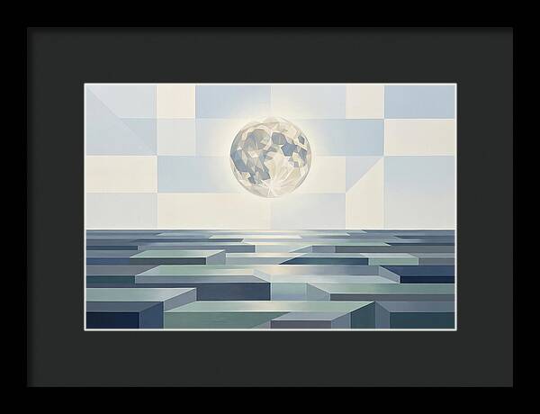 Moonlight Reflections Over Water