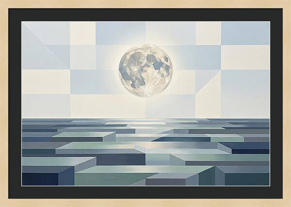 Moonlight Reflections Over Water