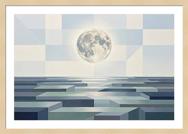 Moonlight Reflections Over Water