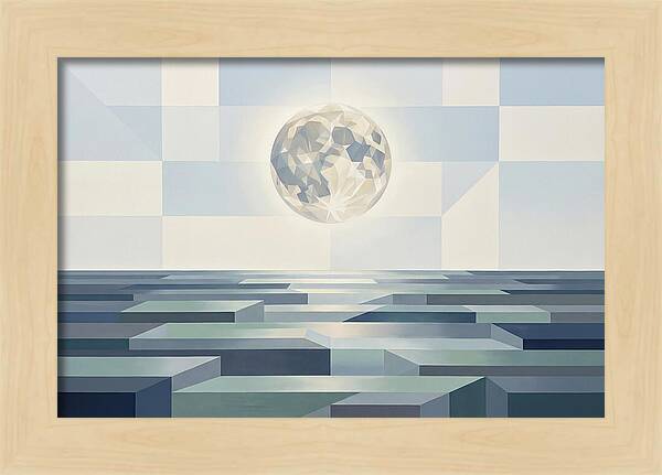 Moonlight Reflections Over Water