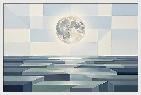 Moonlight Reflections Over Water
