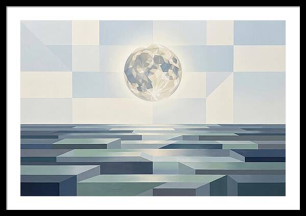 Moonlight Reflections Over Water