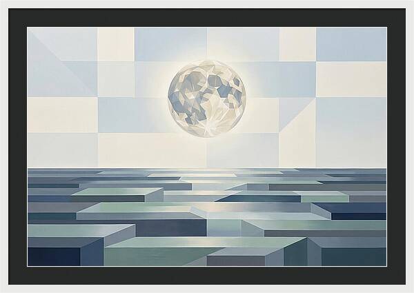 Moonlight Reflections Over Water