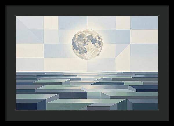 Moonlight Reflections Over Water