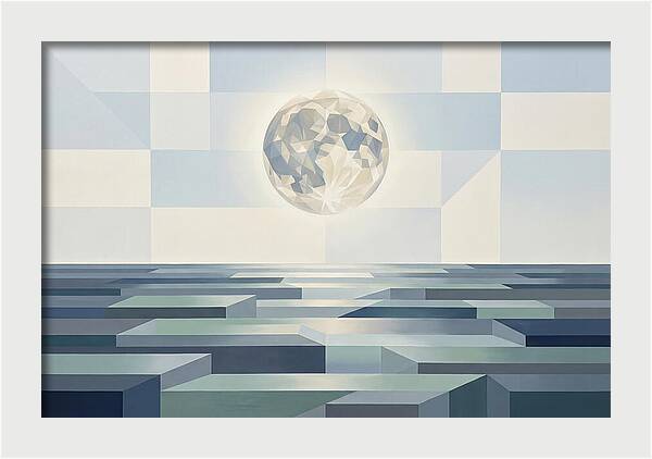 Moonlight Reflections Over Water