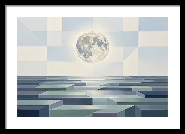 Moonlight Reflections Over Water