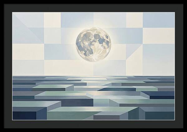Moonlight Reflections Over Water