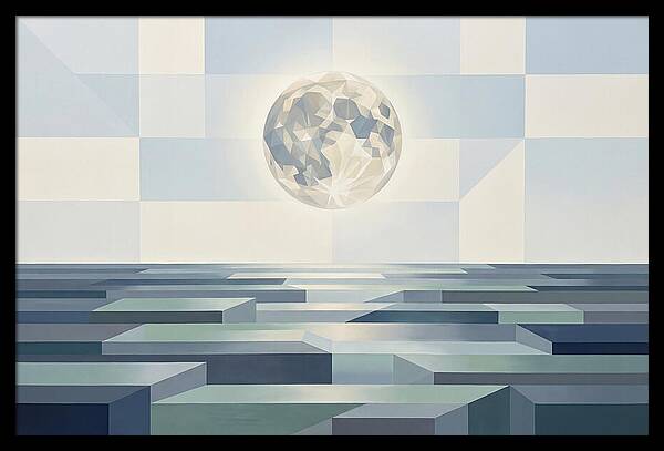 Moonlight Reflections Over Water