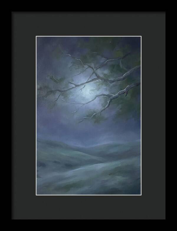 Moonlight Through Tree Branches