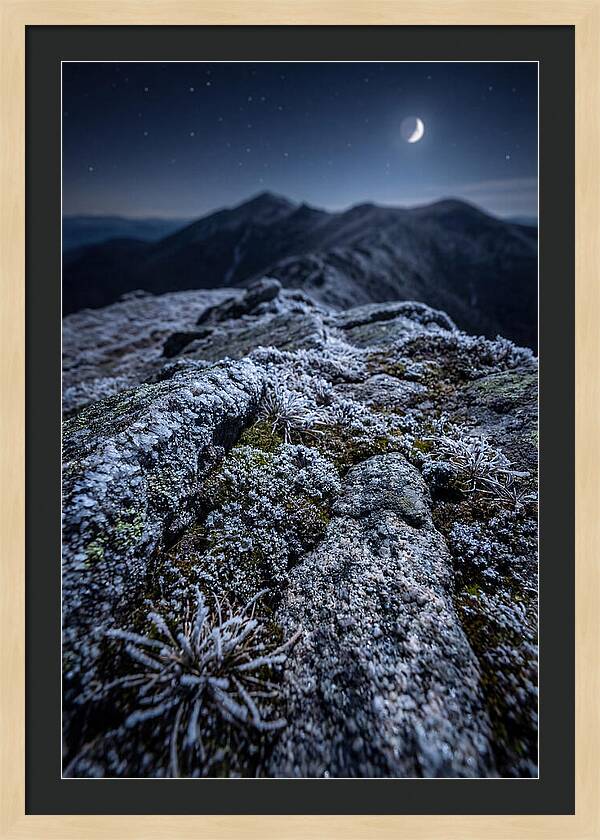 Moonlit Mountain Serenity