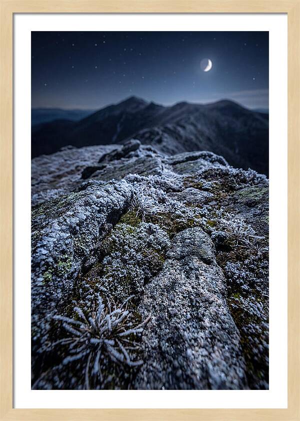 Moonlit Mountain Serenity