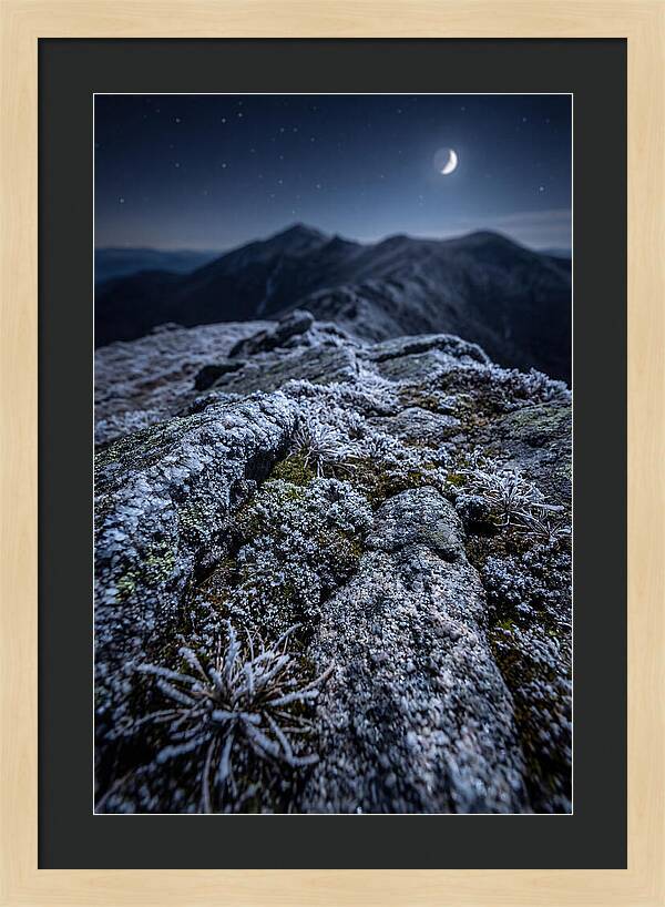 Moonlit Mountain Serenity