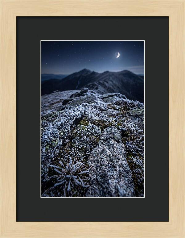 Moonlit Mountain Serenity
