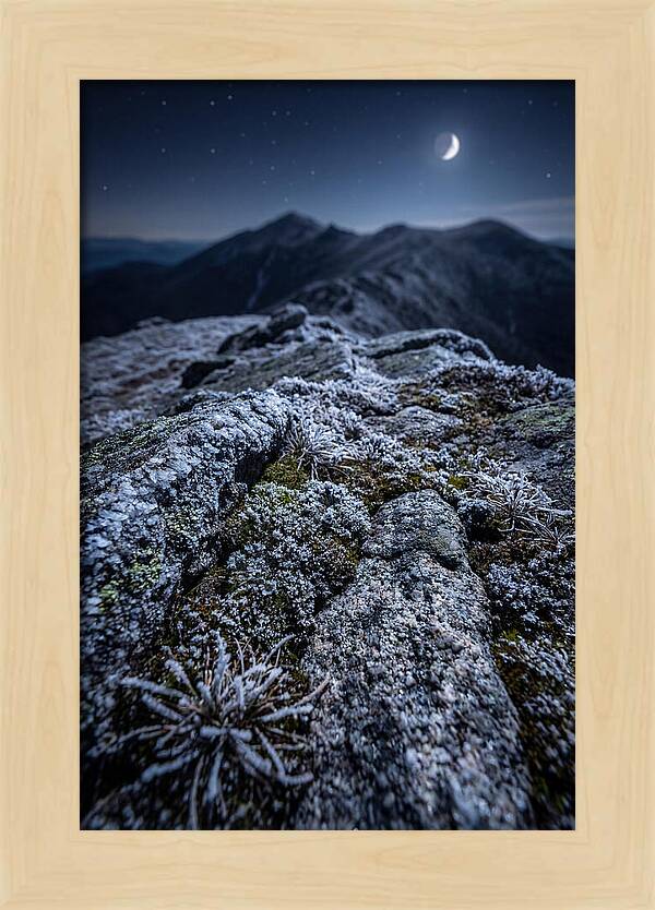 Moonlit Mountain Serenity