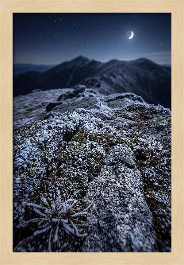 Moonlit Mountain Serenity