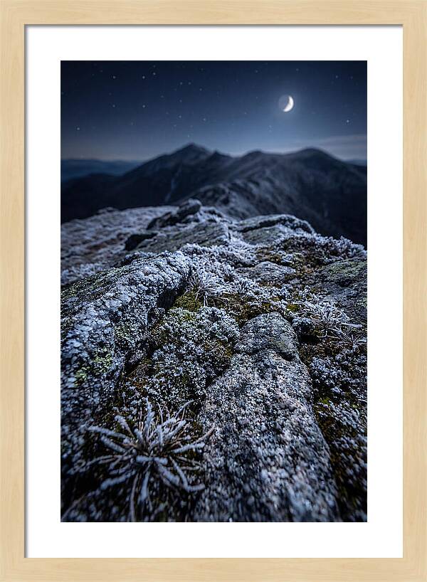 Moonlit Mountain Serenity