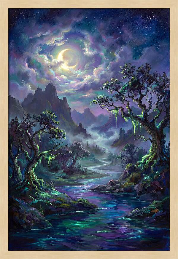 Moonlit Night Serenity