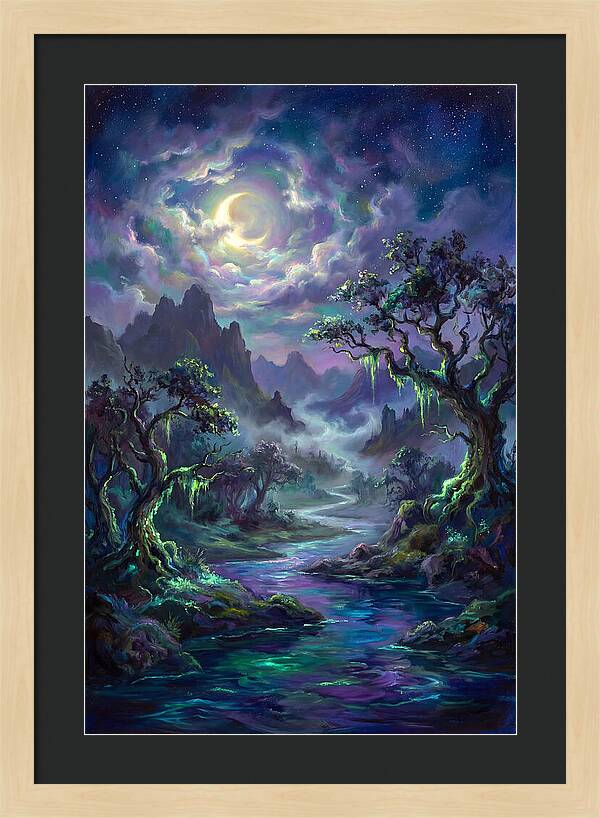 Moonlit Night Serenity