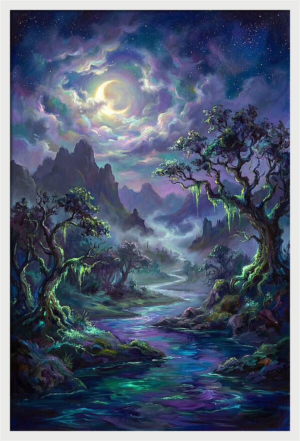 Moonlit Night Serenity