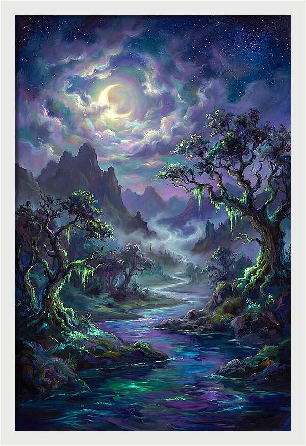 Moonlit Night Serenity