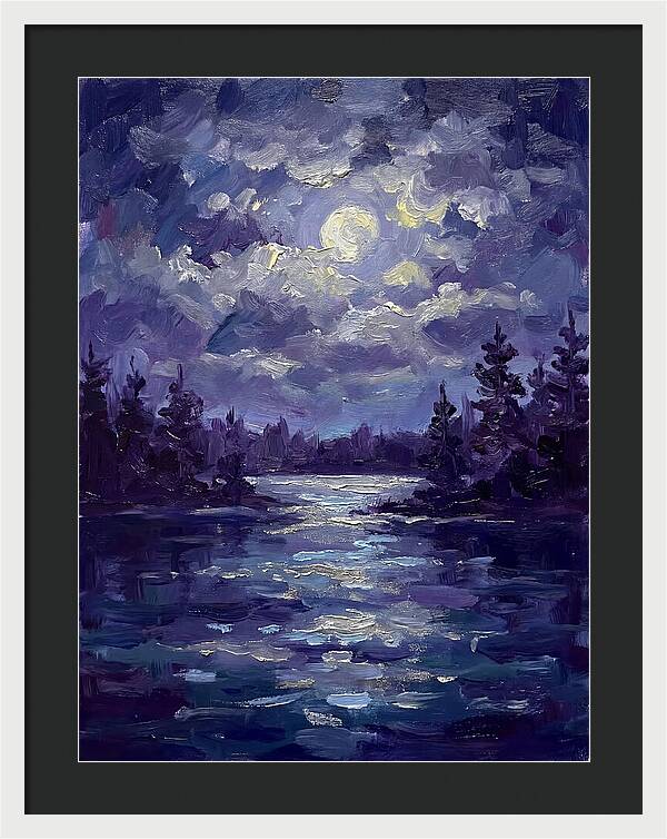 Moonlit Serenity And Stillness