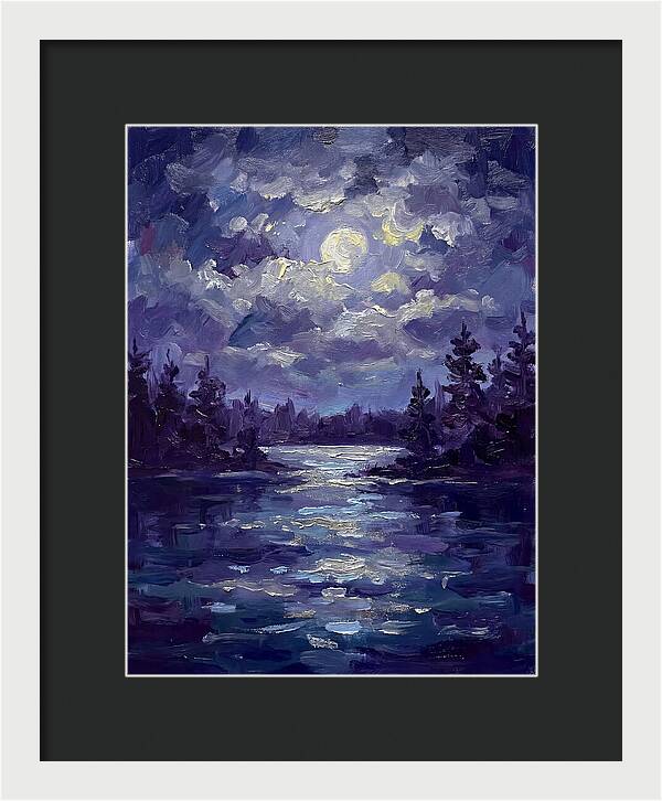 Moonlit Serenity And Stillness