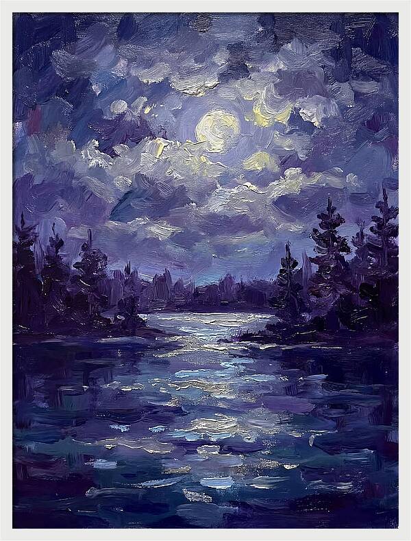 Moonlit Serenity And Stillness