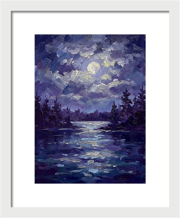 Moonlit Serenity And Stillness