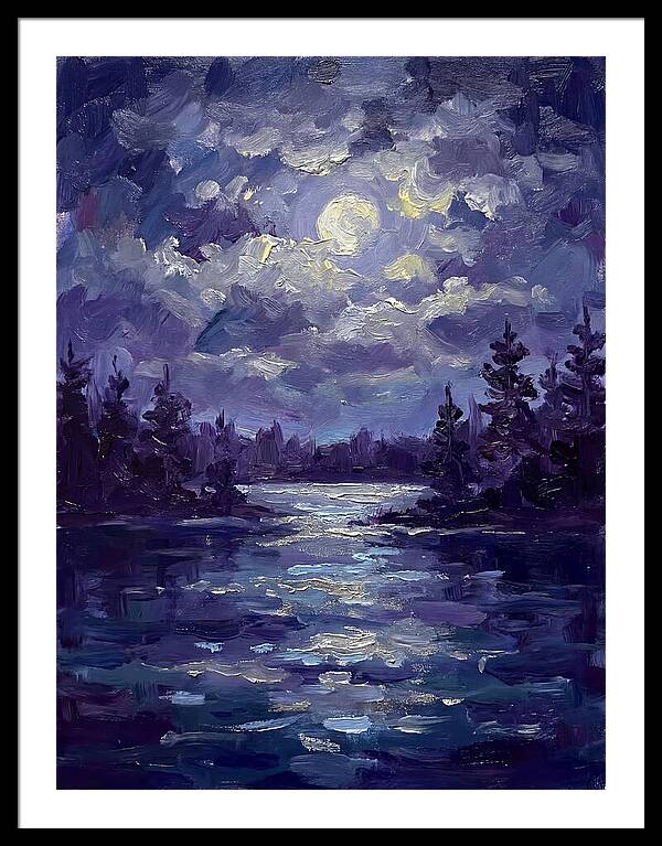 Moonlit Serenity And Stillness