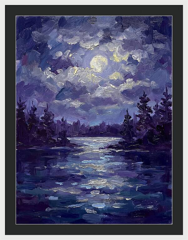 Moonlit Serenity And Stillness