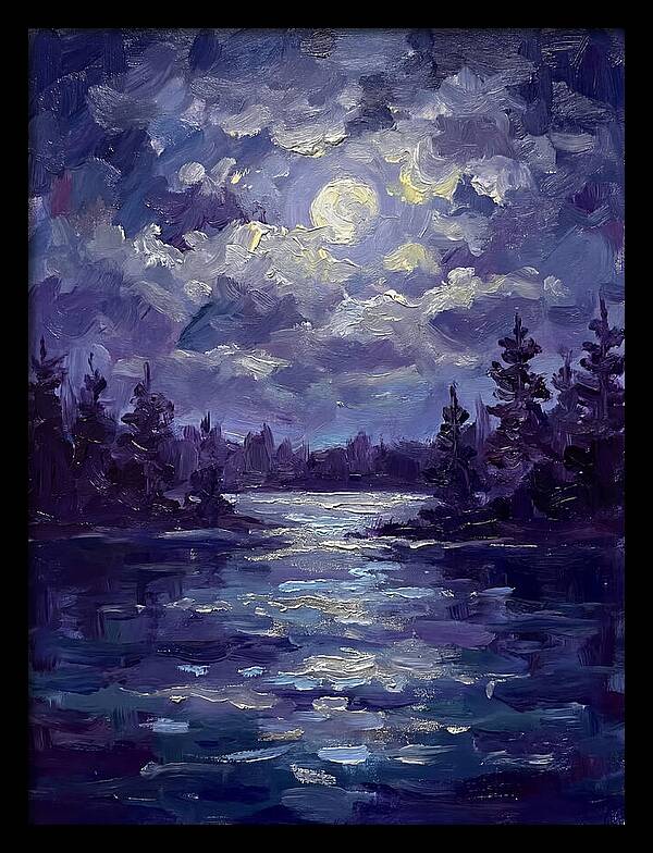 Moonlit Serenity And Stillness