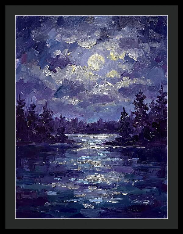 Moonlit Serenity And Stillness