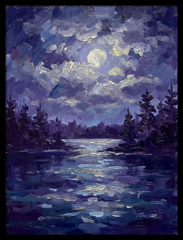 Moonlit Serenity And Stillness