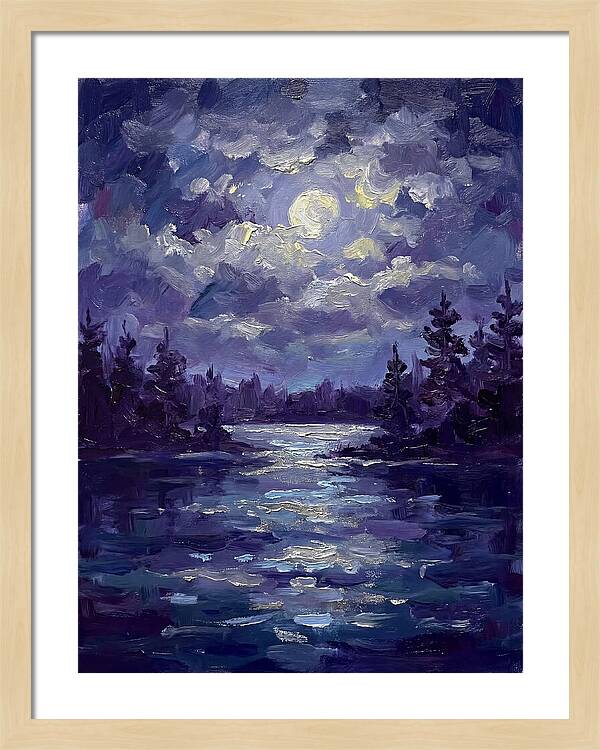 Moonlit Serenity And Stillness
