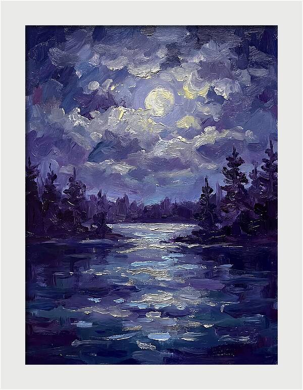 Moonlit Serenity And Stillness