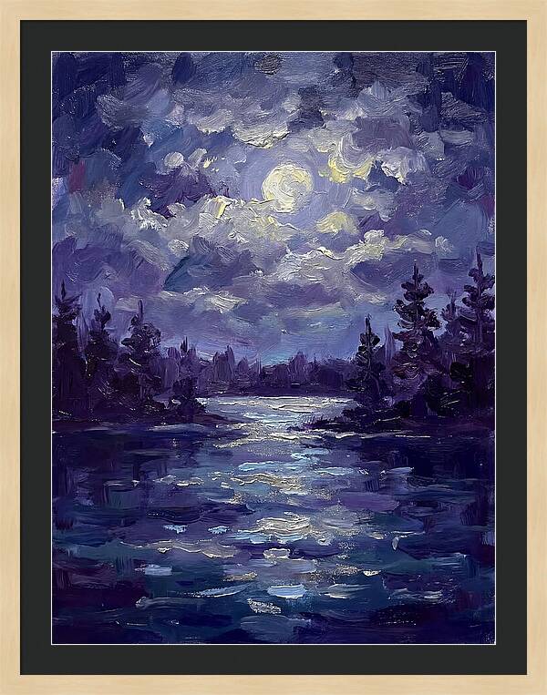 Moonlit Serenity And Stillness