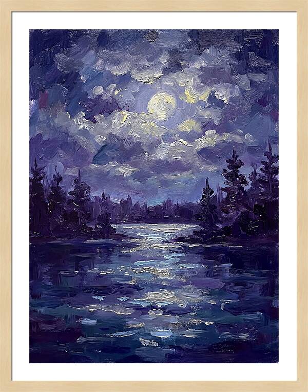 Moonlit Serenity And Stillness
