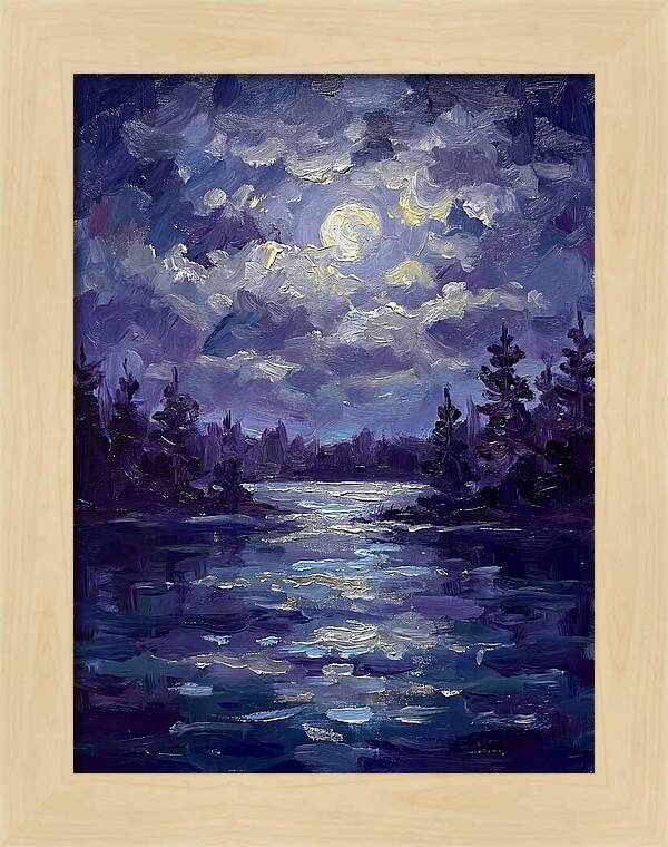 Moonlit Serenity And Stillness