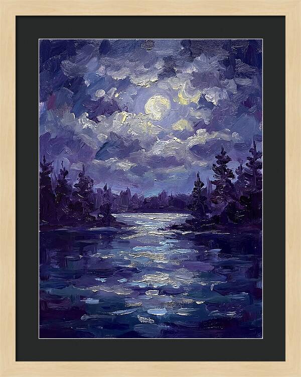 Moonlit Serenity And Stillness