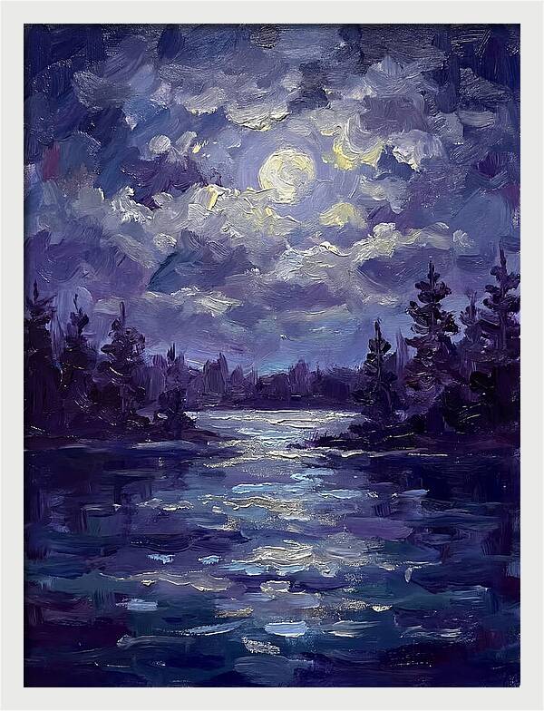 Moonlit Serenity And Stillness