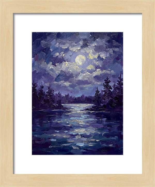 Moonlit Serenity And Stillness