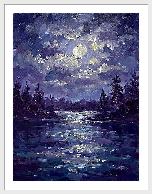 Moonlit Serenity And Stillness