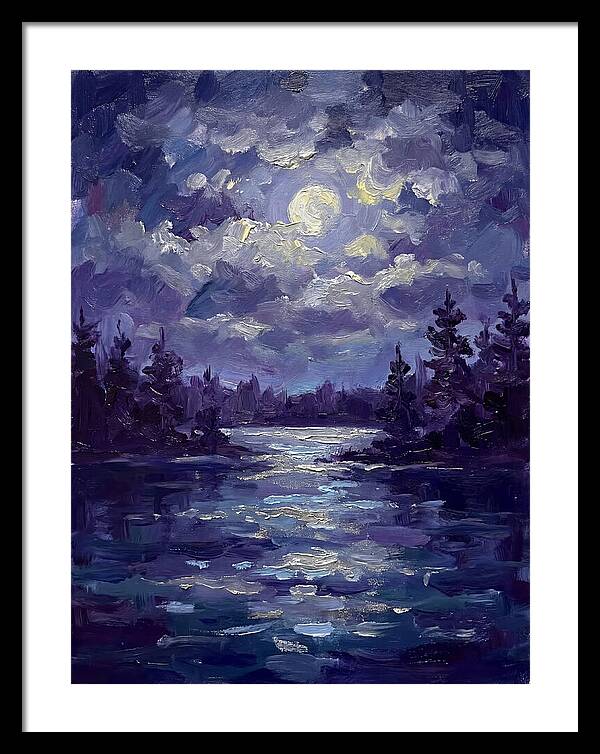Moonlit Serenity And Stillness
