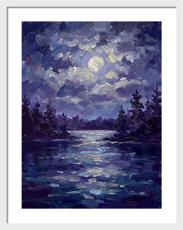 Moonlit Serenity And Stillness