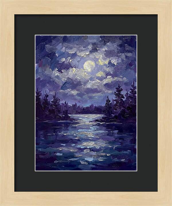 Moonlit Serenity And Stillness