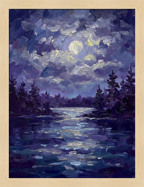 Moonlit Serenity And Stillness