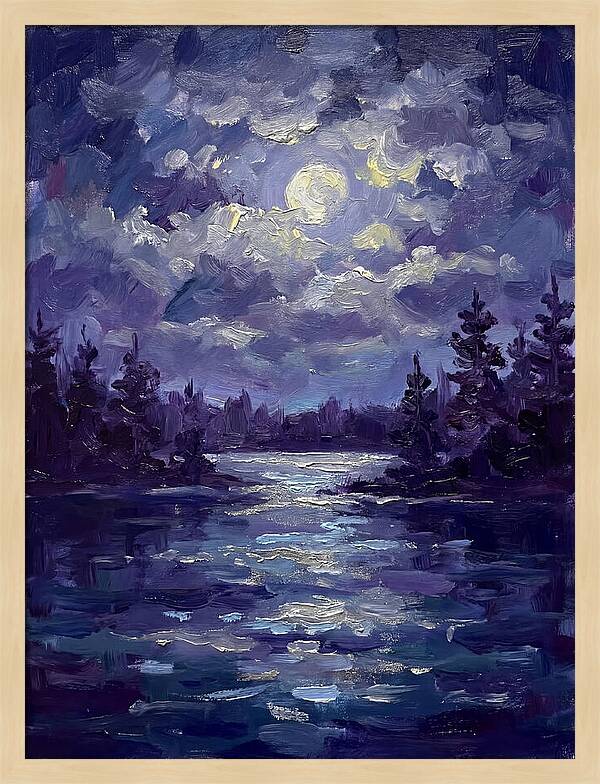 Moonlit Serenity And Stillness