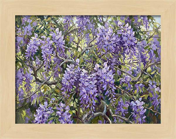 Moonlit Wisteria Dreams