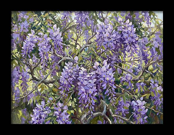 Moonlit Wisteria Dreams