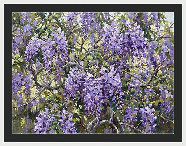 Moonlit Wisteria Dreams